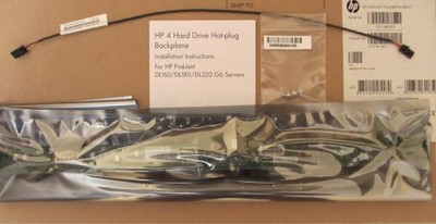 HP 4HDD HotPlug Backplane G6 Kit 512181-B21 Nowy