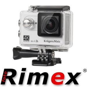 Kamera Kruger&amp;Matz 4K Silver KM0197 + 32GB