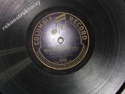 Płyta szelakowa COLUMBIA RECORD stan dobry 4072