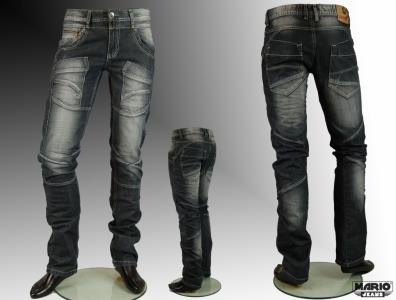 Spodnie męskie jeans DZIRE pas 90 cm - 4874154288 - oficjalne archiwum  Allegro
