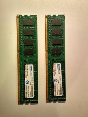 Pamięć Crucial SpecTek 8GB 2*4GB DDR3 1600MHz