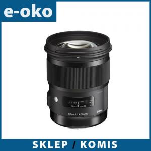 e-oko Sigma 50/1.4 ART DG HSM do Nikon NOWA!OdRęki