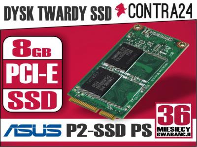 DYSK SSD ASUS P2-SSD PS 8GB M-SATA =FV_23% GW_36M - 5918691964 - oficjalne  archiwum Allegro
