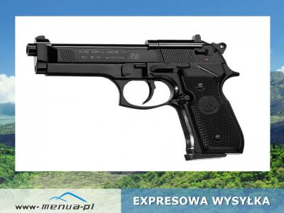 Wiatrówka-Pistolet BERETTA 92 FS+MEGA ZESTAW STAR.