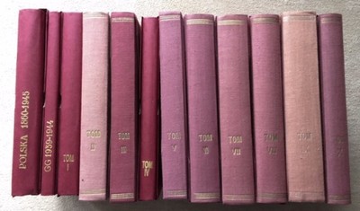 Klaser jubileuszowy komplet 12 tomów 1860-1973
