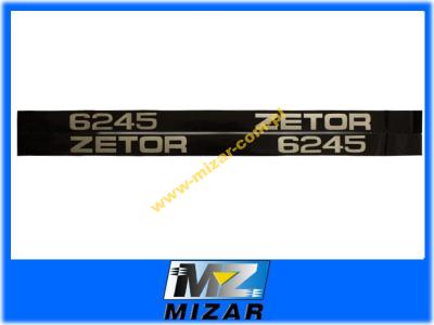 Naklejki samoprzylepne rozmiar 55x980mm Zetor 6245 - 3125864377 - oficjalne  archiwum Allegro
