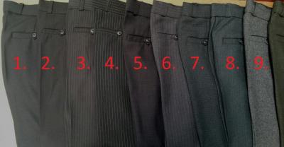 Eleganckie spodnie garniturowe pas 132-140