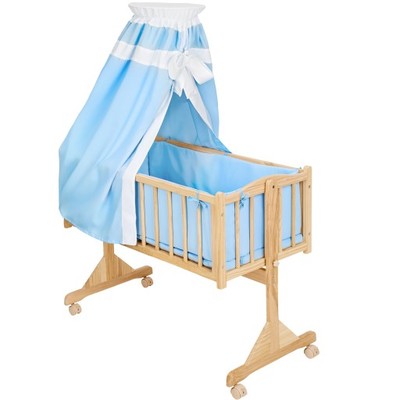 Kołyska drewniana dla dzieci łóżeczko 401021