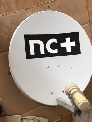 Antena satelitarna nc+ z konwerterem sharp dual