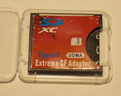Adapter karty SD do Compact Flash Type I UDMA