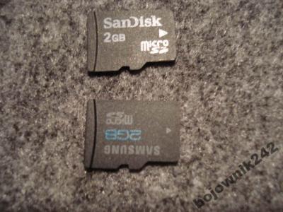 komplet 10 kart microSD 2 gb