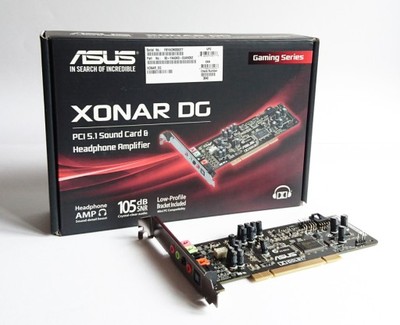 Asus Xonar DG karta muzyczna dźwiękowa PCI 5.1