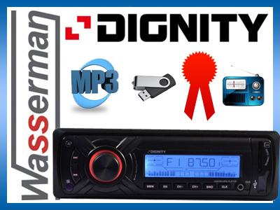Radio samochodowe DIGNITY HT-886 MP3 USB SD