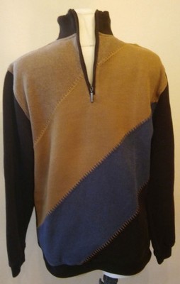 SIGNUM -elegancki sweter męski M