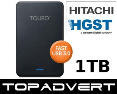 DYSK ZEWNĘTRZNY 1TB HITACHI TOURO 2.5' USB3.0