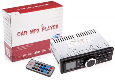 Radio samochodowe 1029 CAR MP3 USB /SD/MMC + PILOT
