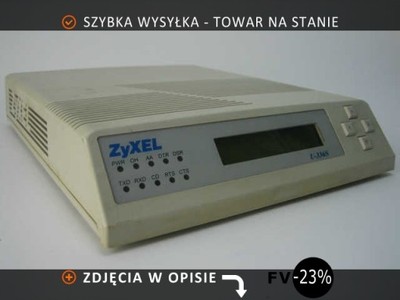 Faxmodem ZyXEL U-336S LCD - OKAZJA