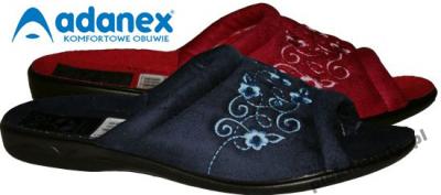 Laczki pantofle ADANEX 16661 różowe 38 39 40