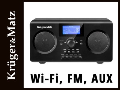 Radio Internetowe Kruger&Matz, Wi-Fi, FM, AUX - 6316160075 - oficjalne  archiwum Allegro