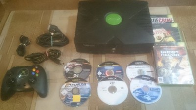 Zestaw Konsola Xbox Classic + 9 gier