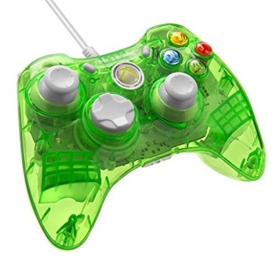 Rock Candy Wired Controller - Aqualime (Xbox 360)