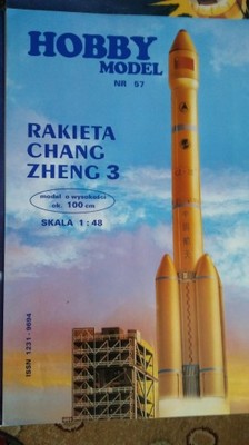 HOBBY MODEL NR 57 Rakieta Chang Zheng 3