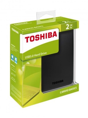 Dysk zewnętrzny TOSHIBA CANVIO HDD 2TB 2,5'' GHGJX