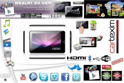 Tablet NavRoad Nexo 7 IPS 16GB ANDROID HDMI FV Kce