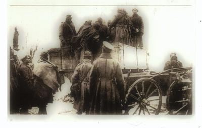 1271-8 Transport jenców Austrowęgierskich 1915