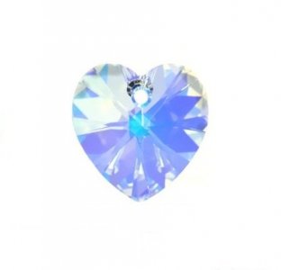 Swarovski - 6228 Heart Crystal AB 10,3x10mm