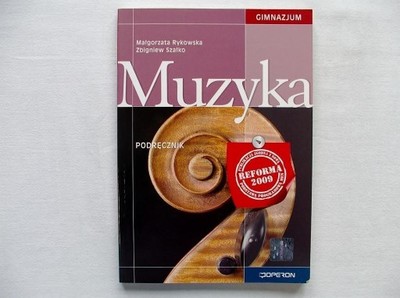 MUZYKA Podręcznik - Rykowska, Szałko [3723]