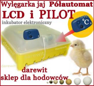 Inkubator jaj wylęgarka + pilot NAJTANIEJ +gratis
