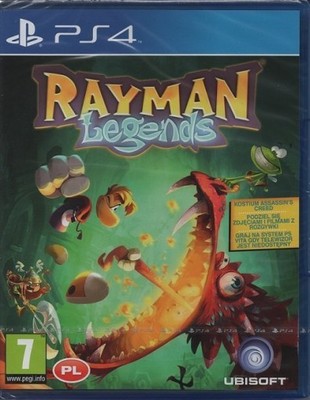 RAYMAN LEGENDS PS4 PO POLSKU PS4 WYS24H FV