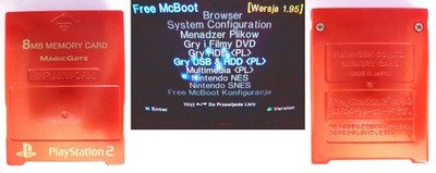 KARTA FUJIWORK SONY PRZERÓBKA PS2 FREE MCBOOT 1,95