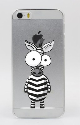Etui obudowa pokrywa Iphone 6, 6s. Zebra