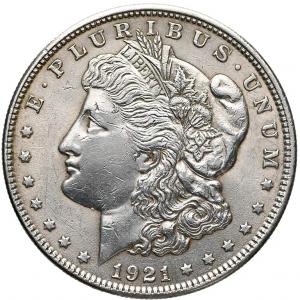 1161. USA 1 dolar 1921, st.2