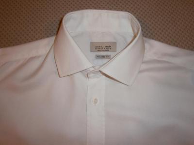 Koszula ZARA M Tailored Fit (biała) OKAZJA