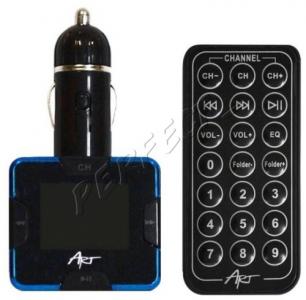 Transmiter FM MP3 USB PILOT SDHC z LCD Art FM-01F