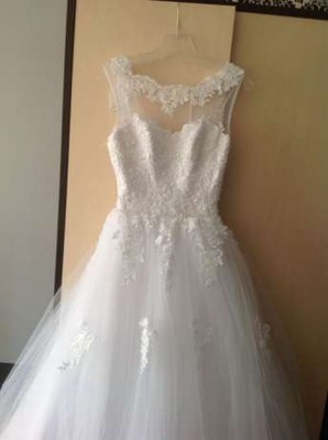 suknia ślubna princessa biała  rozmiar 34/36 nowa