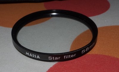filtr gwiazdkowy 5 ramienny 58mm
