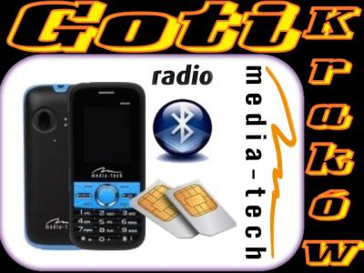 Telefon dual sim dwie karty Bluetooth BT FM foto