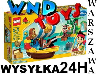 LEGO DUPLO JAKE I PIRACI Z NIBYLANDII 10514 Statek