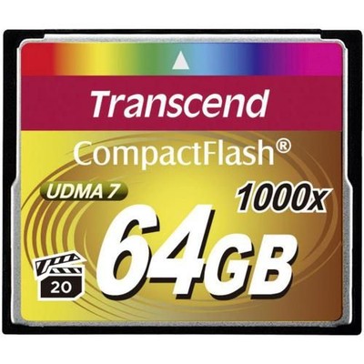 Karta pamięci CF Transcend 64GB 160MB/s / 120 MB/s