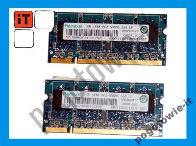 Pamięć RAMAXEL 1GB PC2-5300 DDR2 (6) - FA VAT