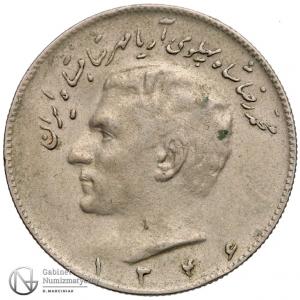 1239. Iran 10 reales SH1346 (1967) st.3/3+