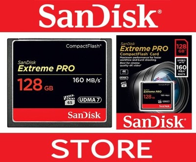 SanDisk CF Extreme PRO 128GB UDMA7 160MB/s