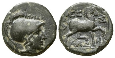 GRECJA, Liga Tesalska, brąz, II w. p.n.e.