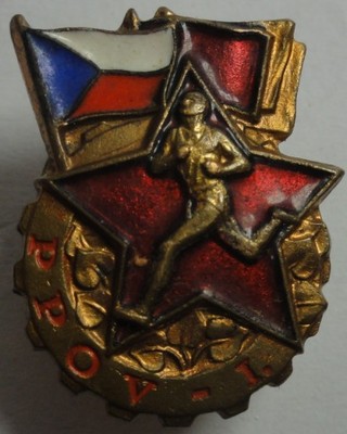 Odznaka - Biegi  Czechy, ZSRR