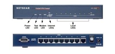 NETGEAR FVS338  VPN Firewall 8xLAN