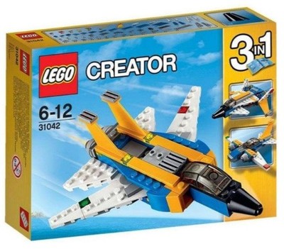 Lego Creator 31042 Super Odrzutowiec 3w1